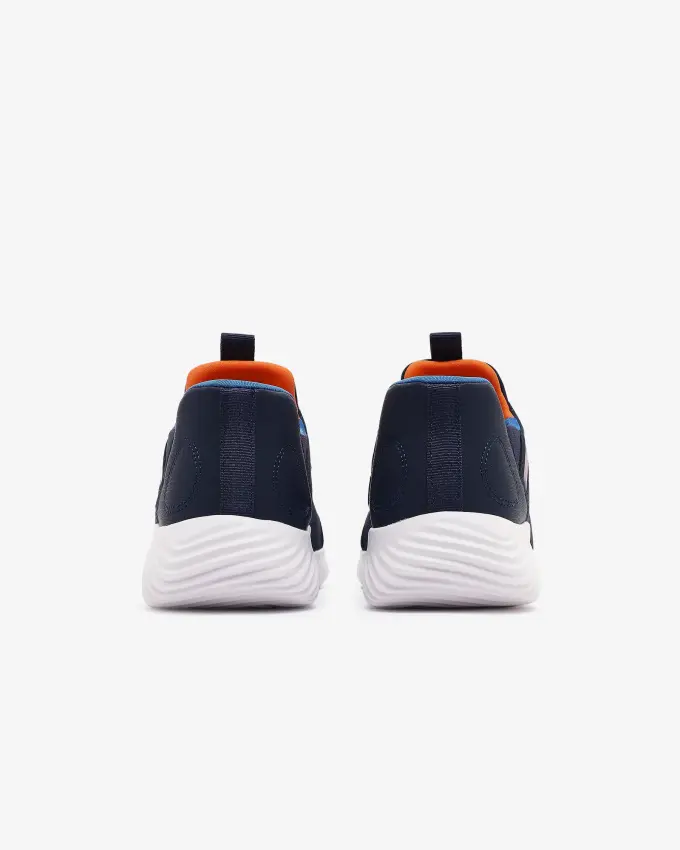Skechers Bounder Brisk-Burst Lacivert Çocuk Günlük Ayakkabı - 5