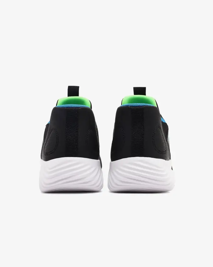 Skechers Bounder Brisk-Burst Siyah Çocuk Günlük Ayakkabı - 5