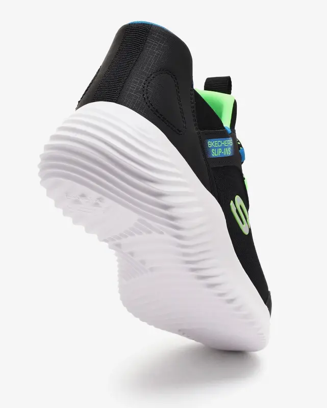 Skechers Bounder Brisk-Burst Siyah Çocuk Günlük Ayakkabı - 7