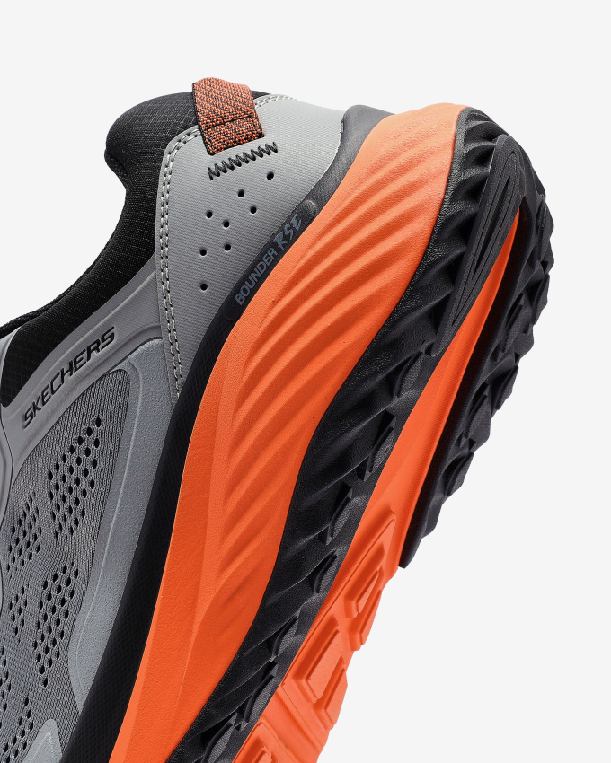 Skechers Bounder Rse Gri Erkek Günlük Ayakkabı - 7