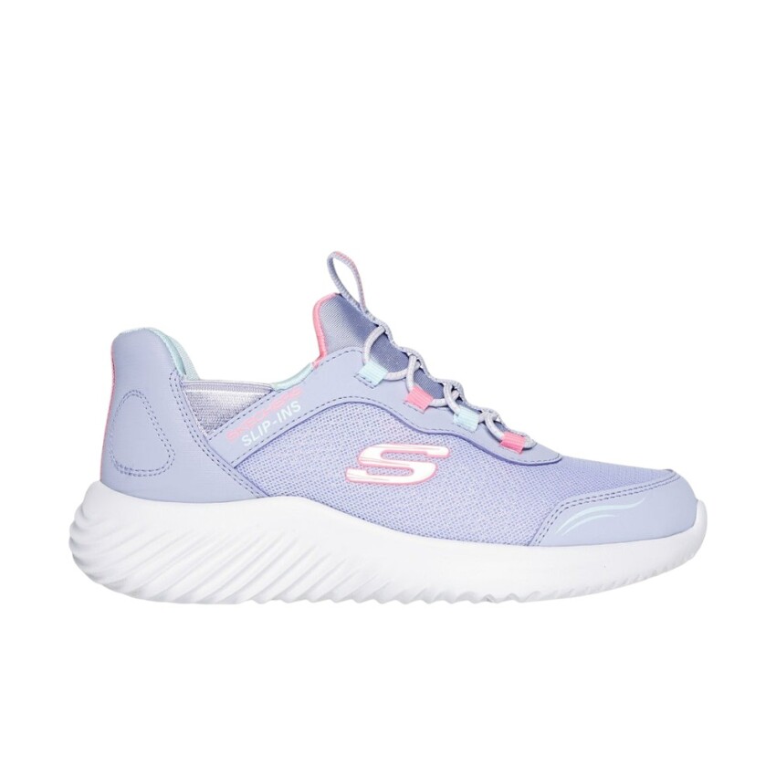 Skechers Bounder-Simple Cute Mor Çocuk Günlük Ayakkabı - 1