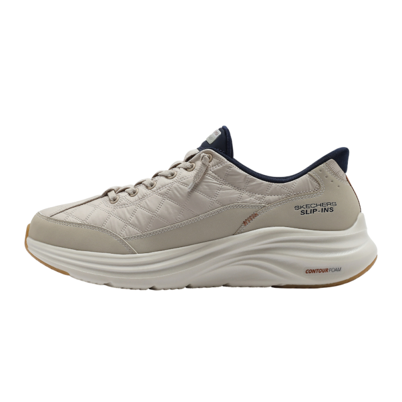 Skechers Contour Foam Cozy Fit Bej Erkek Günlük Ayakkabı - Skechers