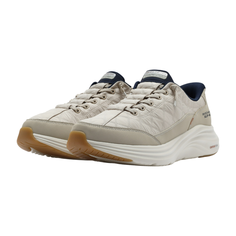 Skechers Contour Foam Cozy Fit Bej Erkek Günlük Ayakkabı - 3
