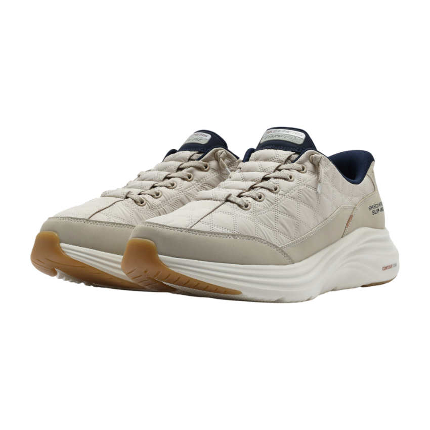 Skechers Contour Foam Cozy Fit Bej Erkek Günlük Ayakkabı - 3