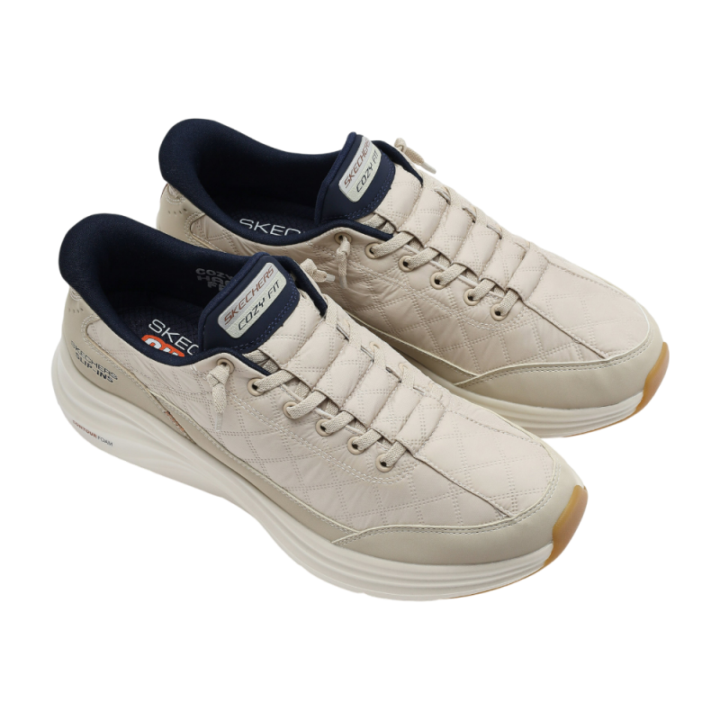 Skechers Contour Foam Cozy Fit Bej Erkek Günlük Ayakkabı - 6