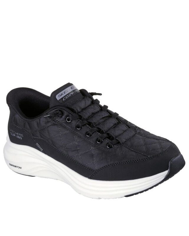 Skechers Contour Foam Cozy Fit Siyah Erkek Günlük Ayakkabı - 3