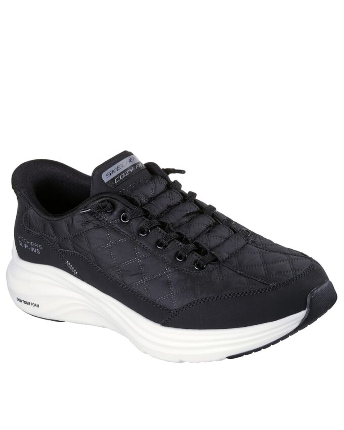 Skechers Contour Foam Cozy Fit Siyah Erkek Günlük Ayakkabı - 3