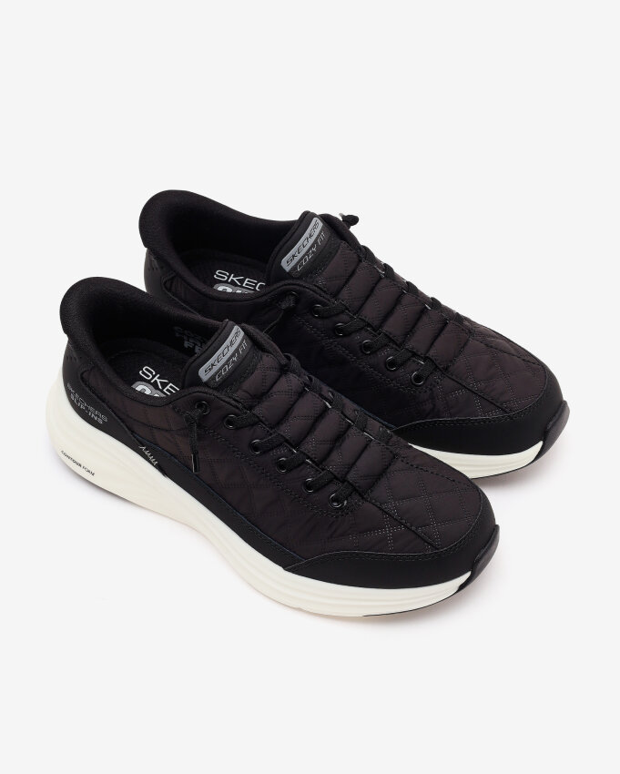 Skechers Contour Foam Cozy Fit Siyah Erkek Günlük Ayakkabı - 5