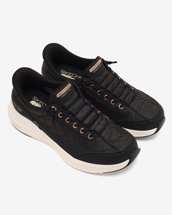Skechers Contour Foam - Golden Hour Siyah Kadın Günlük Ayakkabı - 6