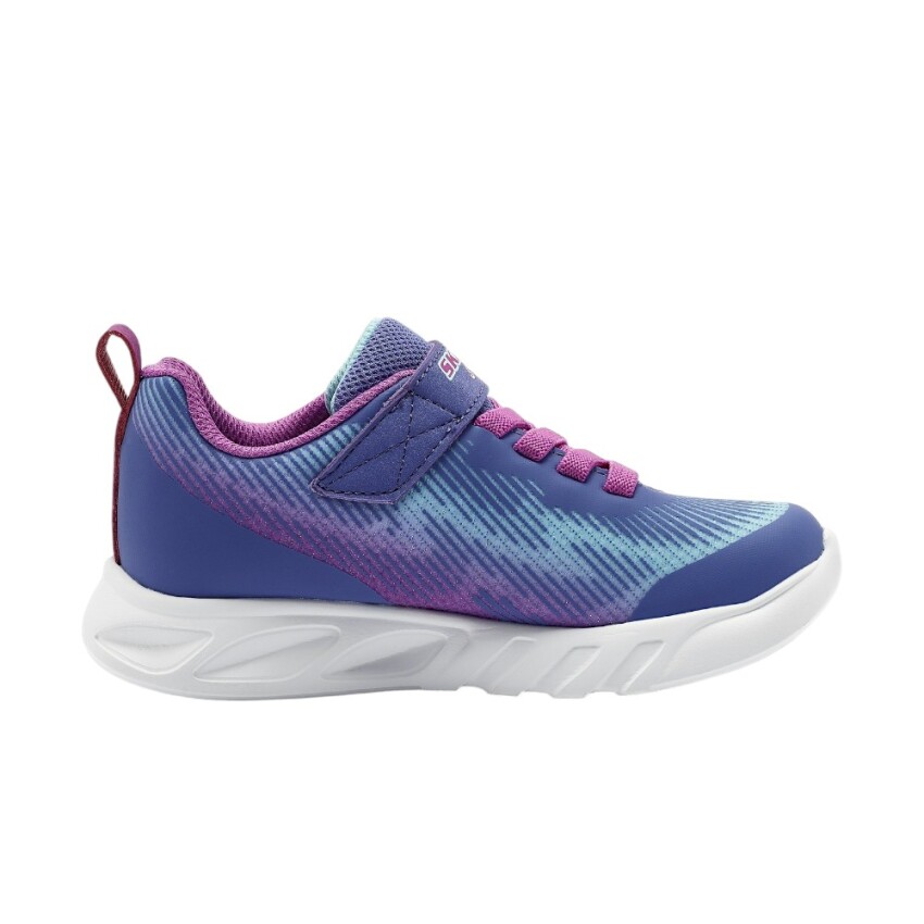 Skechers Cosmic Glow Rainbow Beam Mor Çocuk Günlük Ayakkabı - 1
