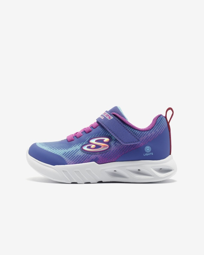Skechers Cosmic Glow Rainbow Beam Mor Çocuk Günlük Ayakkabı - 2