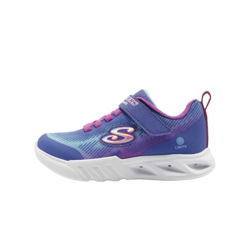 Skechers Cosmic Glow Rainbow Beam Mor Çocuk Günlük Ayakkabı - 1