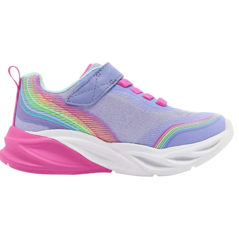 Skechers Cosmic Glow Rainbow Beam Mor Çocuk Günlük Ayakkabı - 2