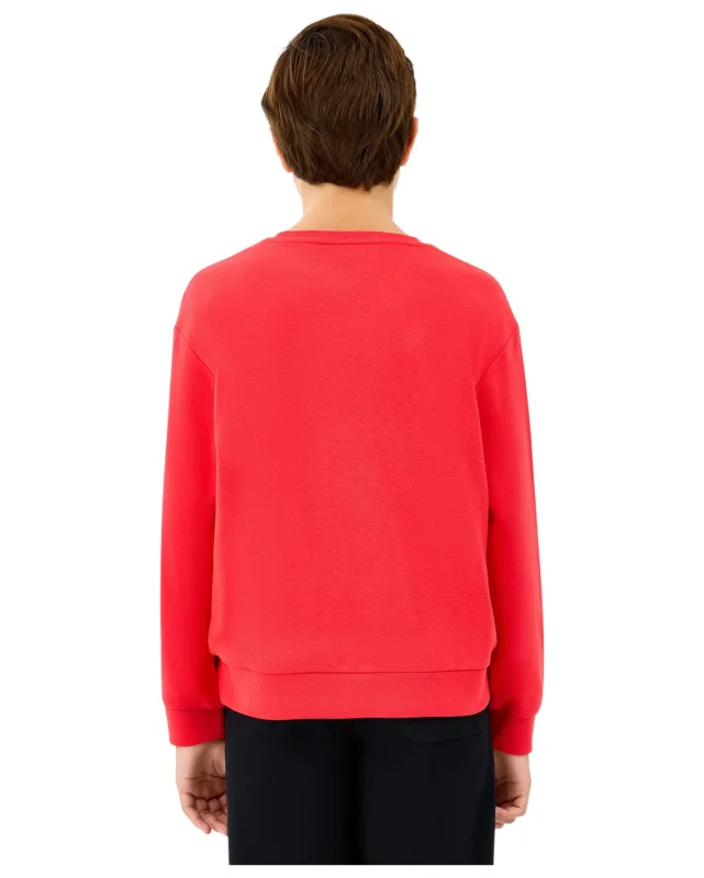 Skechers Crewneck Kırmızı Çocuk Sweatshirt - 4