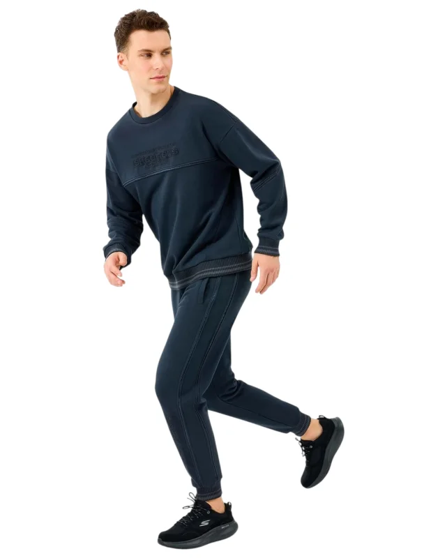 Skechers Crewneck Siyah Erkek Sweatshirt - 2