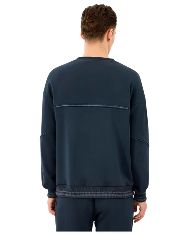 Skechers Crewneck Siyah Erkek Sweatshirt - 3