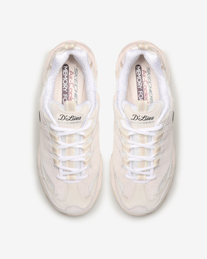 Skechers D'LITES BEYAZ Kadın Sneaker Ayakkabı - 3