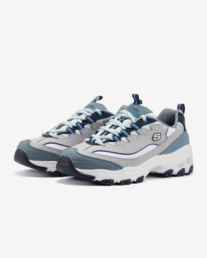 Skechers D'lites-Cool Change Gri Kadın Sneaker Ayakkabı - 3