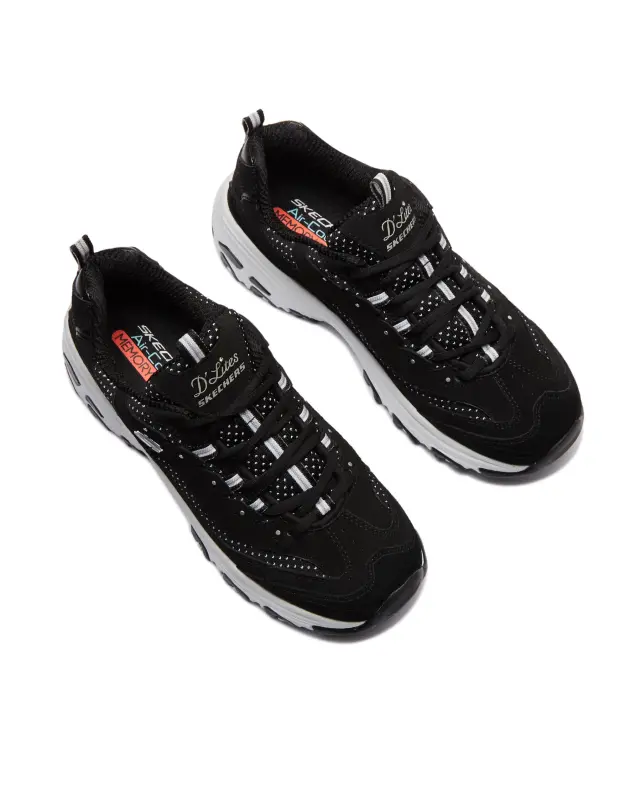 Skechers D'lites-March Forward Siyah Kadın Sneaker Ayakkabı - 6