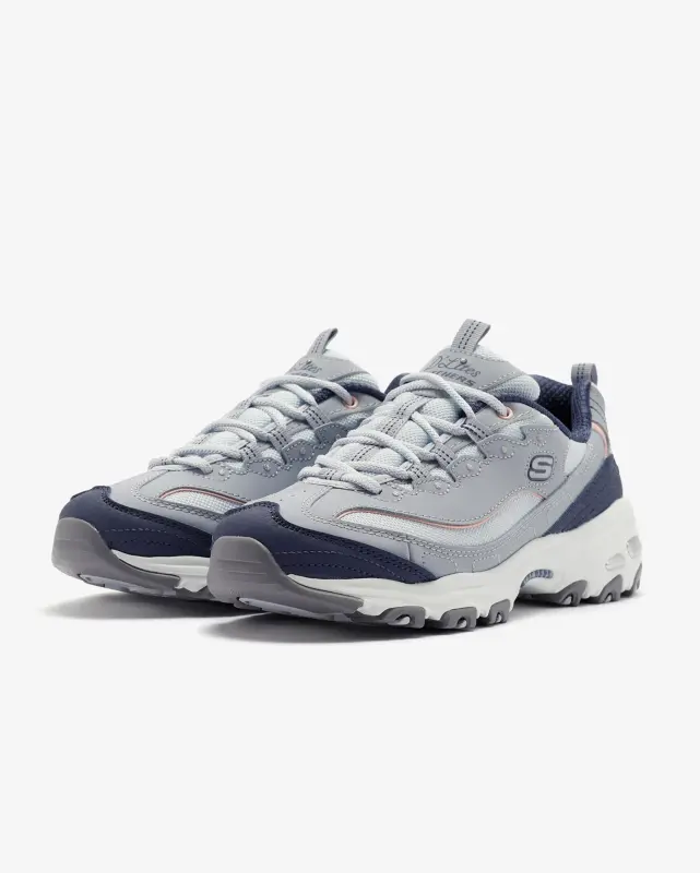 Skechers D'Lites - Popular Vote Mavi Kadın Sneaker Ayakkabı - Skechers (1)