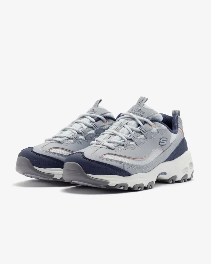 Skechers D'Lites - Popular Vote Mavi Kadın Sneaker Ayakkabı - 2