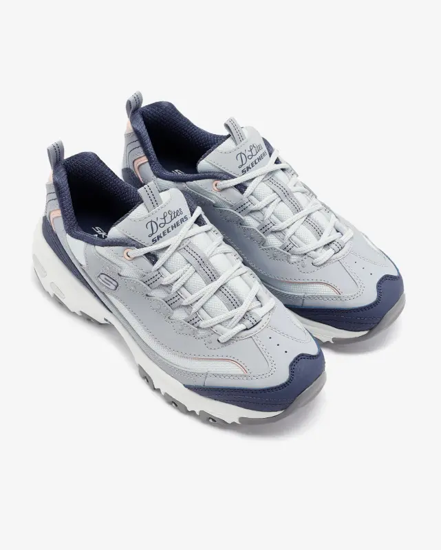 Skechers D'Lites - Popular Vote Mavi Kadın Sneaker Ayakkabı - 5