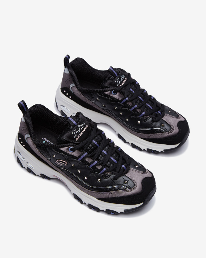 Skechers D'lites Siyah Kadın Sneaker Ayakkabı - 6