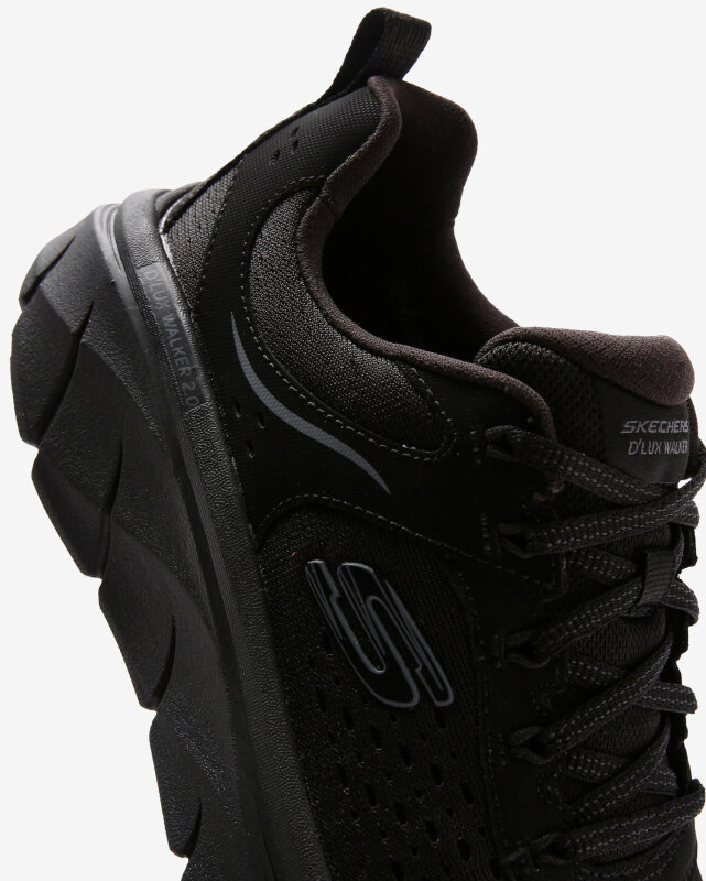 Skechers D'lux Walker 2.0 - Daisy Doll Siyah Kadın Günlük Ayakkabı - 9