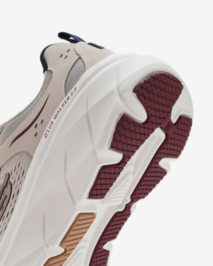 Skechers D'lux Walker 2.0 - Durven Bej Erkek Günlük Ayakkabı - 8