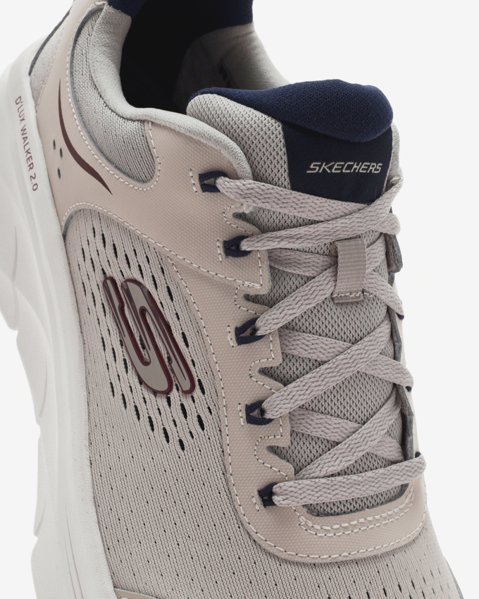 Skechers D'lux Walker 2.0 - Durven Bej Erkek Günlük Ayakkabı - 4