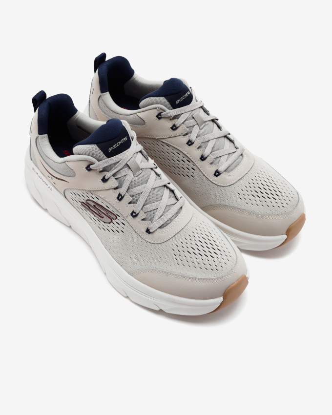 Skechers D'LUX WALKER 2.0 - DURVEN Bej Erkek Günlük Ayakkabı - 4
