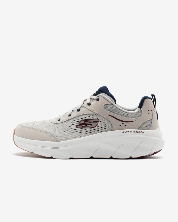 Skechers D'LUX WALKER 2.0 - DURVEN Bej Erkek Günlük Ayakkabı - 2