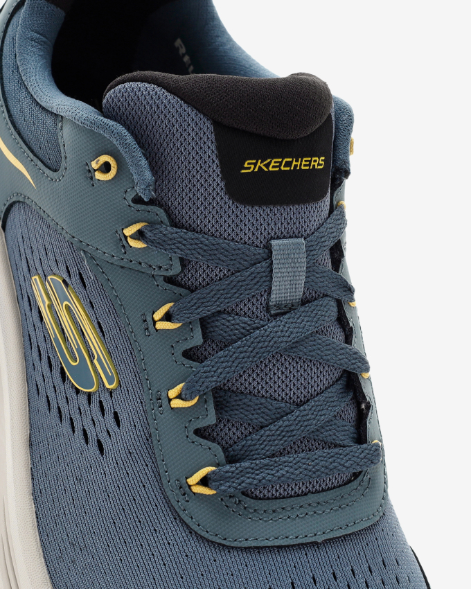 Skechers D'LUX WALKER 2.0 - DURVEN Gri Erkek Günlük Ayakkabı - 8