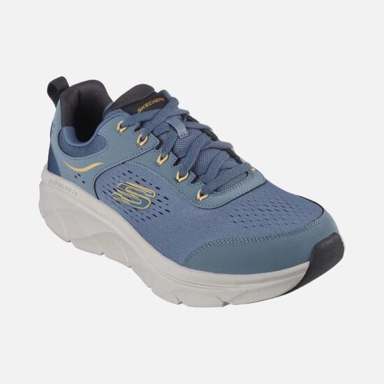 Skechers D'LUX WALKER 2.0 - DURVEN Gri Erkek Günlük Ayakkabı - 4