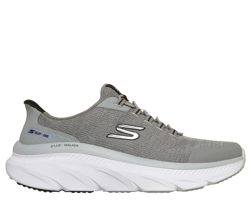 Skechers D'lux Walker 3.0 Gri Erkek Günlük Ayakkabı - 2