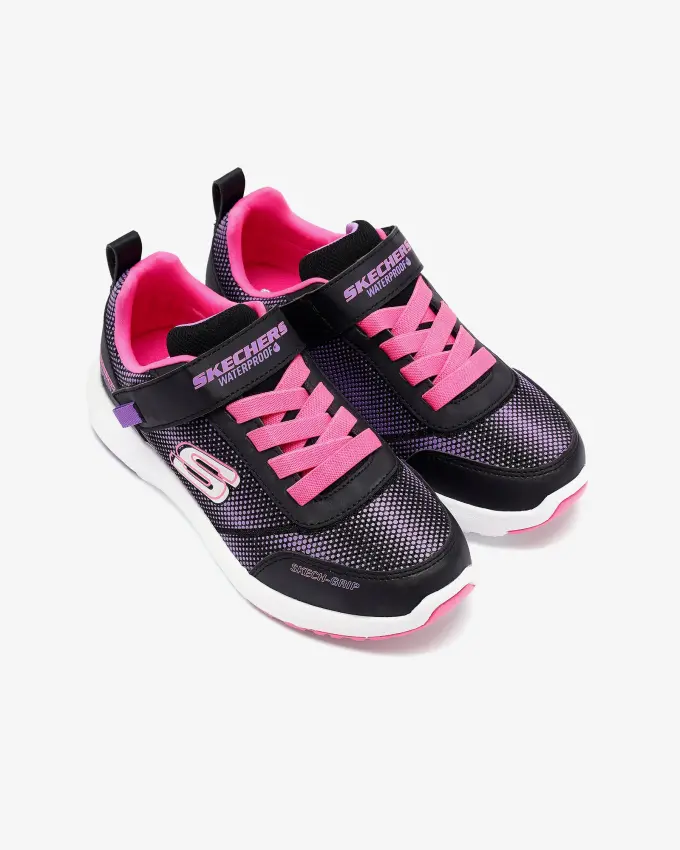 Skechers Dynamic Tread-Journey Time SİYAH Çocuk Günlük Ayakkabı - 6