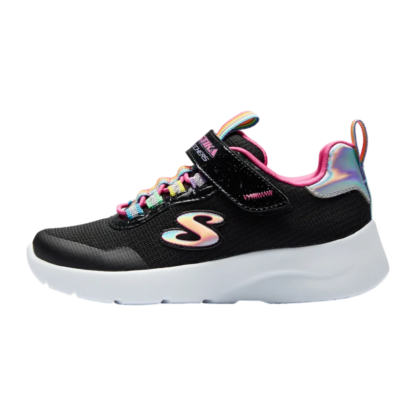 Skechers DYNAMIGHT 2.0-ROCKIN RAINBOW Siyah-Pembe Çocuk Günlük Ayakkabı - 1