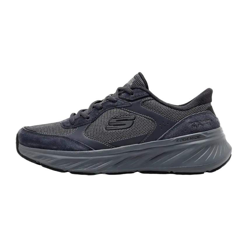 Skechers Edgeride Erlon Gri Erkek Günlük Ayakkabı - 1