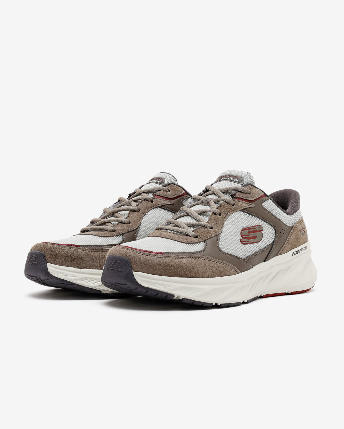Skechers Edgeride Erlon Kahverengi Erkek Günlük Ayakkabı - 3