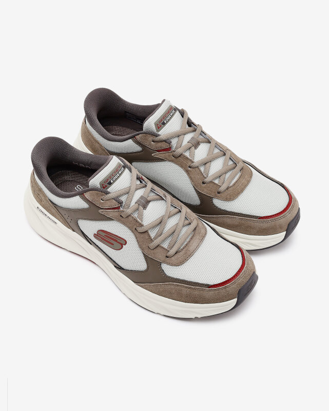 Skechers Edgeride Erlon Kahverengi Erkek Günlük Ayakkabı - 4