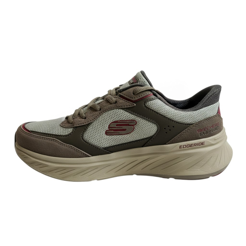Skechers Edgeride Erlon Kahverengi Erkek Günlük Ayakkabı - 1