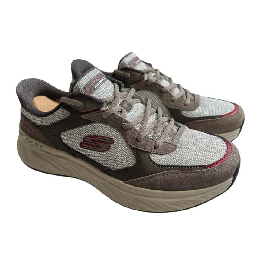 Skechers Edgeride Erlon Kahverengi Erkek Günlük Ayakkabı - 4