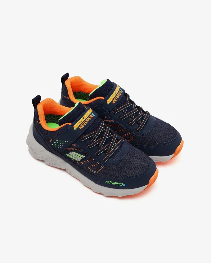 Skechers Elite Sport Tread Aquavek Lacivert Çocuk Günlük Ayakkabı - 5