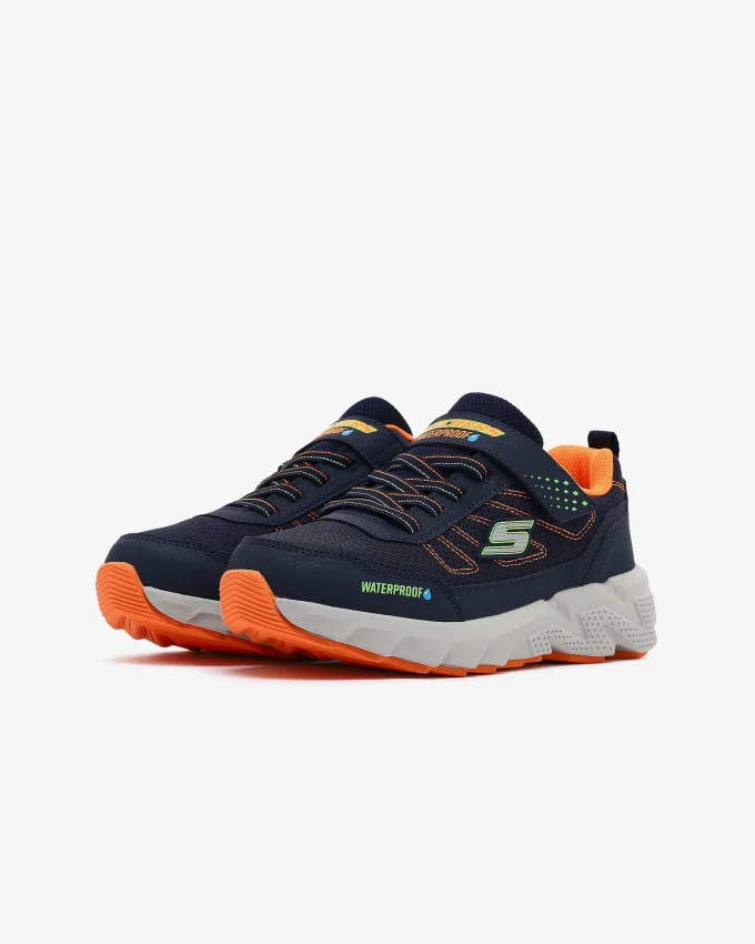 Skechers Elite Sport Tread Aquavek Lacivert Çocuk Günlük Ayakkabı - 3