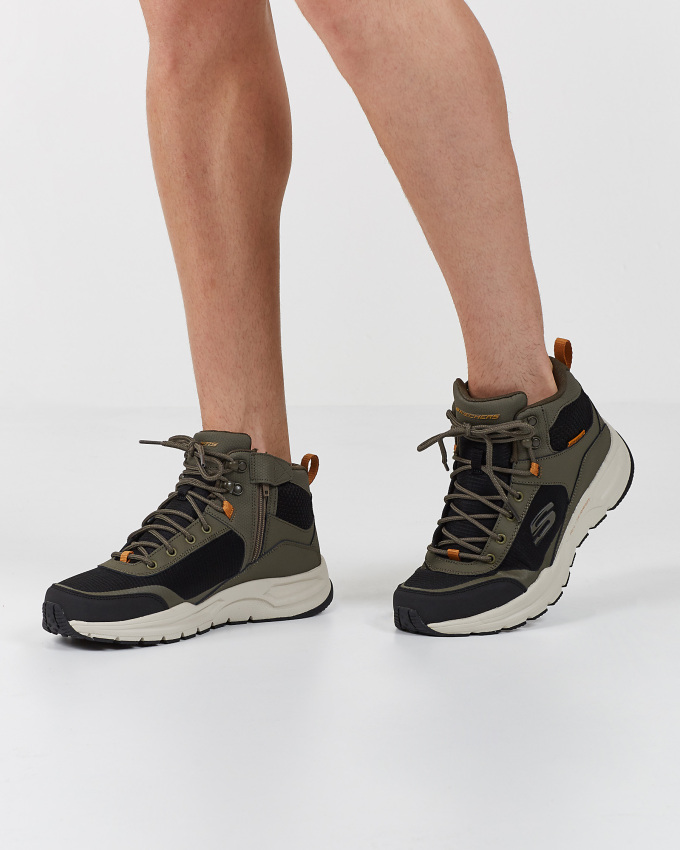 Skechers ESCAPE PLAN 2.0-WOODROCK Yeşil-Siyah Erkek Bot - 6