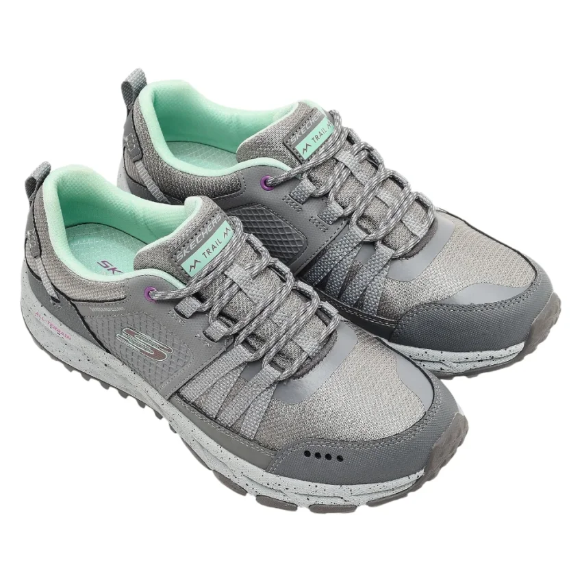Skechers Escape Plan Gri Kadın Outdoor Ayakkabı - 4
