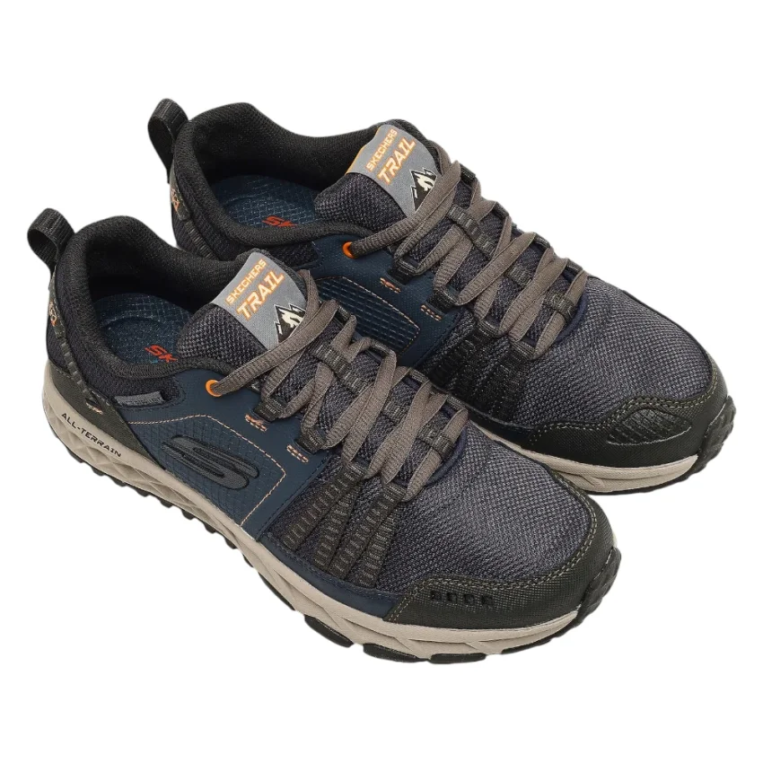 Skechers Escape Plan Lacivert Erkek Outdoor Ayakkabı - 5