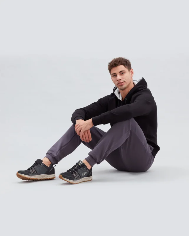 Skechers ESCAPE PLAN Siyah-Gri Erkek Outdoor Ayakkabı - 5