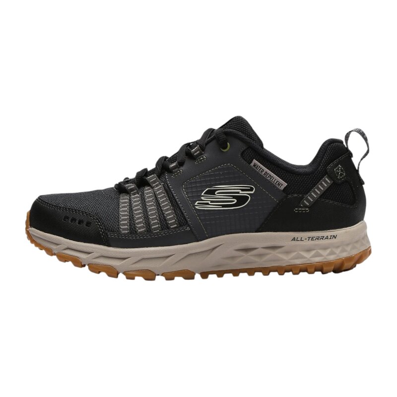 Skechers ESCAPE PLAN Siyah-Gri Erkek Outdoor Ayakkabı - Skechers