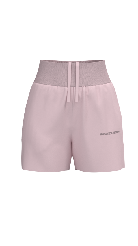 Skechers Essential 5 Inch Sweat Pembe Kadın Şort - 1